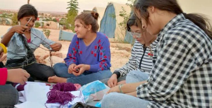 Şehba’lı genç kadınlar “Devrimci Halk Savaşı” temelinde eğitim görüyor