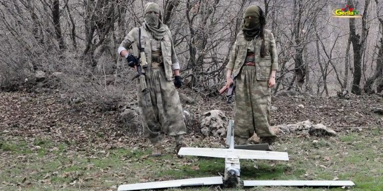 HPG: Zap’ta patlayıcı yüklü dron havada imha edildi