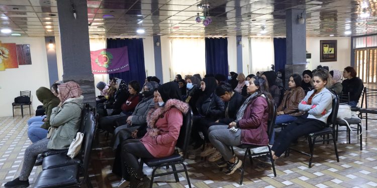 Hesekê’de Yekitiya Jinên Ciwan yıllık toplantısını gerçekleştirdi