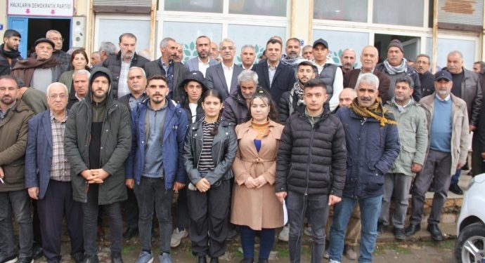 HEDEP Gençlik Meclisi Sözcüsüne saldırı protesto edildi