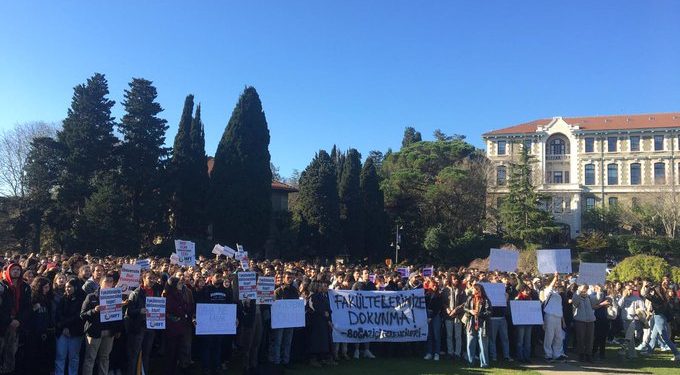 Boğaziçi Üniversitesi öğrencileri: Kayyımlar gidecek, biz kazanacağız