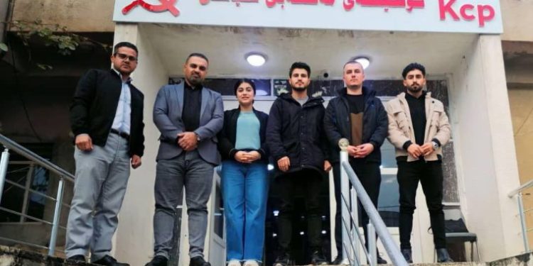 MSD gençleri Kürdistan Komünist Partisi gençleriyle buluştu