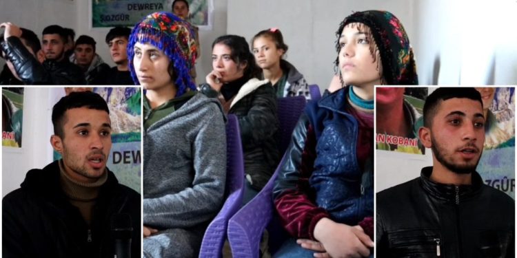 Şehba’da Şehit Vejîn ve Şehit Özgür Eğitim Devresi açıldı.