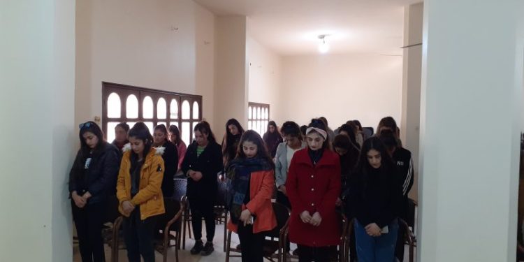 Kobanê’de Yekitiya Jinên Ciwan tarafından Önder Apo için çalıştay