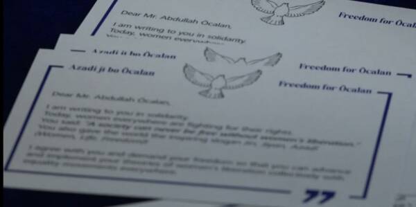 Avrupa’dan İmralı’ya kartpostal kampanyası başlatıldı