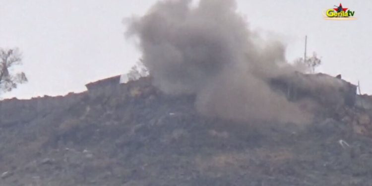 Türk askeri indirildiği tepelerde tutunamıyor