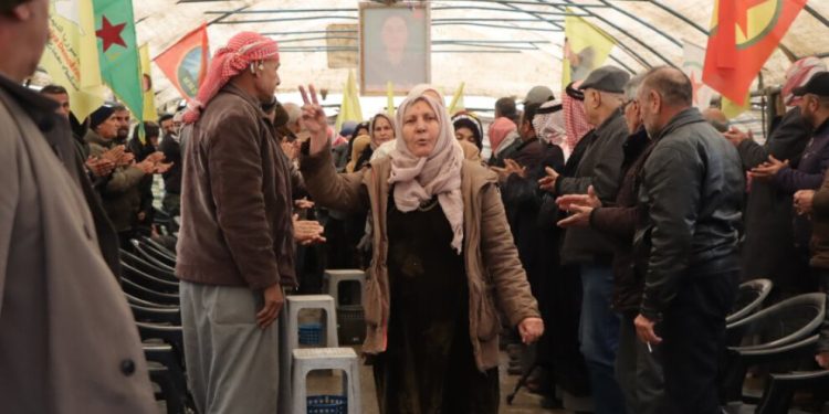 Kobanê ve Qamişlo’de iki şehit için taziye çadırları kuruldu