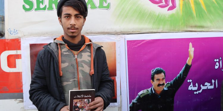 Minbiçli gençler, Gezgin Kütüphane faaliyetiyle Önder Apo’nun fikirlerini yayıyor