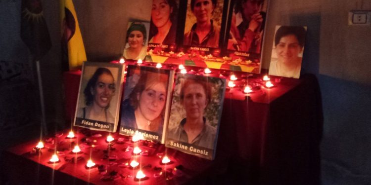Katledilen 6 özgür kadın şehidi, Kobanê’de Yekitiya Jinên Ciwan tarafından anıldı