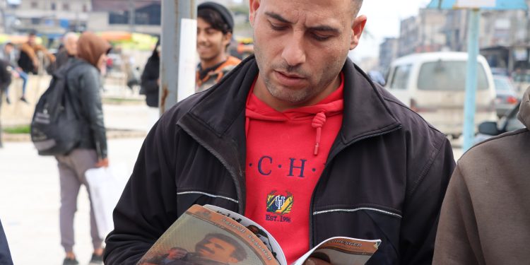 Minbiçli gençler, Gezgin Kütüphane faaliyetiyle Önder Apo’nun fikirlerini yayıyor