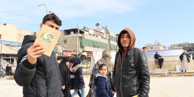 Minbiçli gençler, Gezgin Kütüphane faaliyetiyle Önder Apo’nun fikirlerini yayıyor
