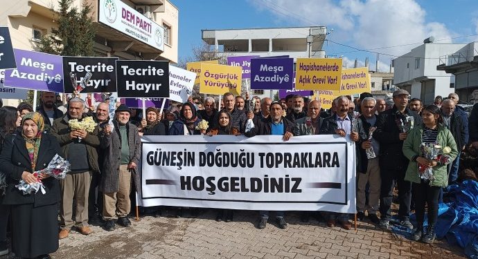 Özgürlük Yürüyüşçüleri Amara yolunda: Bu yürüyüş milyonların yürüyüşü