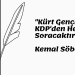 “Kürt Gençliği KDP’den Ve Barzanilerden Hesap Soracaktır”