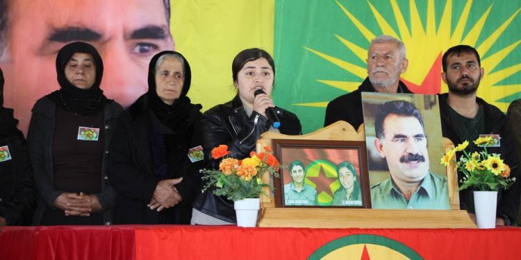 Şehit Sara ve Bişeng Mexmur’da anıldı