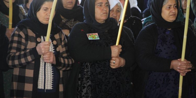 Şehit Sara ve Bişeng Mexmur’da anıldı