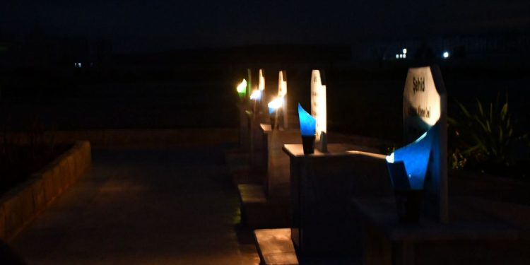 Halep’de gençler, Şehit Sara ve Şehit Bişeng’i andı