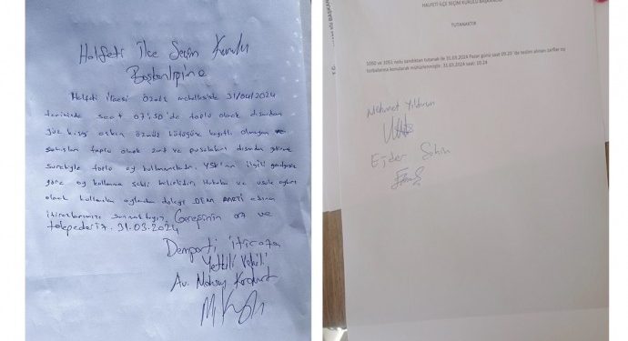 AKP’li başkan ve beraberindeki 150 kişi 5 ayrı yerde toplu oy kullandı