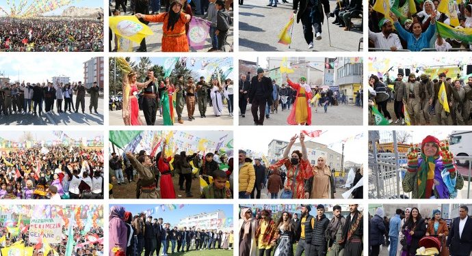 15 merkezde Newroz kutlamaları başladı