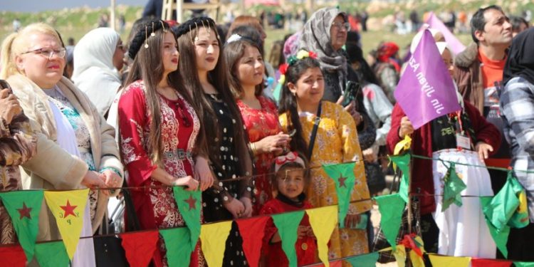 Halep’teki kutlamada Önder APO’ya özgürlük çağrısı