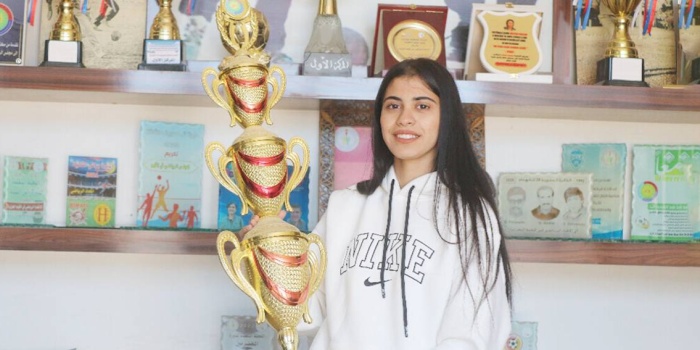 Rojava’nın ilk kadın hakemi