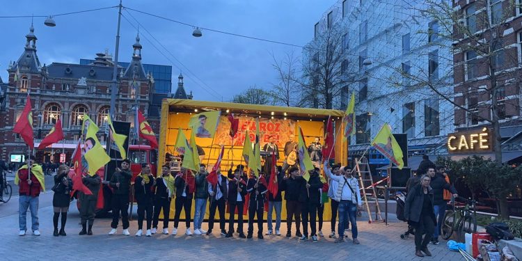 Amsterdam’da Newroz coşkusu
