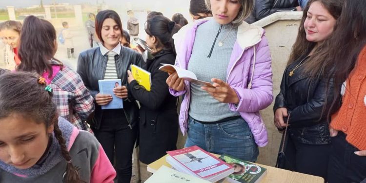 Genç Kadınlar Birliği, Önder APO fikrini yaygınlaştırmaya yönelik faaliyetler yürütüyor