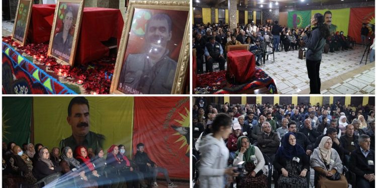 Gençlik öncüleri Bişeng, Sara ve Tolhildan Qamışlo’da anıldı