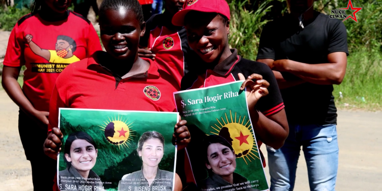 Güney Afrika Sosyalist Gençlik Birliği Önder Apo’nun özgürlüğü için çağrıda bulundu