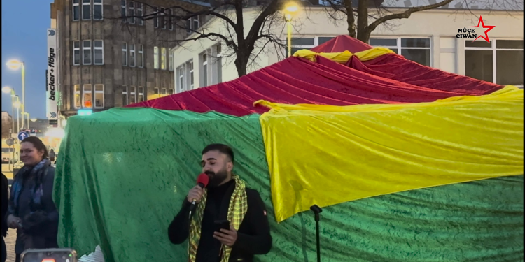 Hannover’de Özgürlük hamlesi çerçevesinde Newroz kutlaması yapıldı