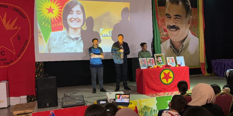 Şehit Berjîn Canda için taziye ve anma