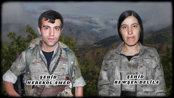 HPG 2 şehidin kimliklerini açıkladı