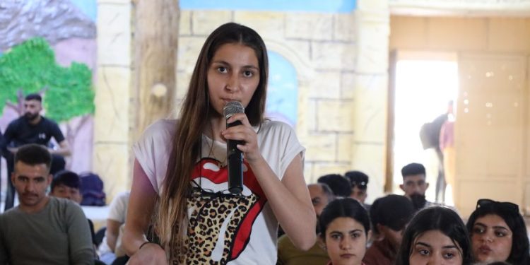 Hesekê şehri öğrencileri Kongreye hazırlanıyor