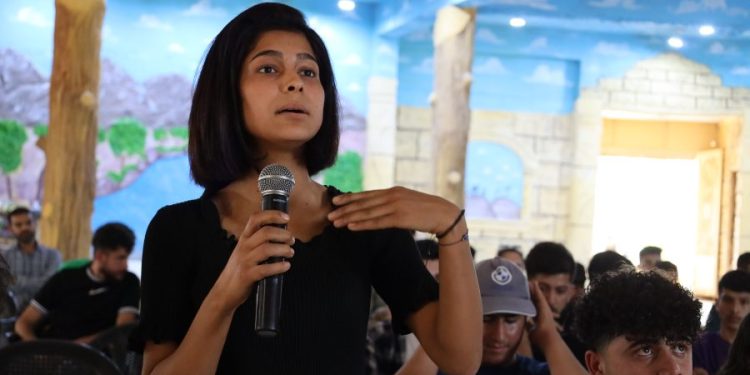 Hesekê şehri öğrencileri Kongreye hazırlanıyor