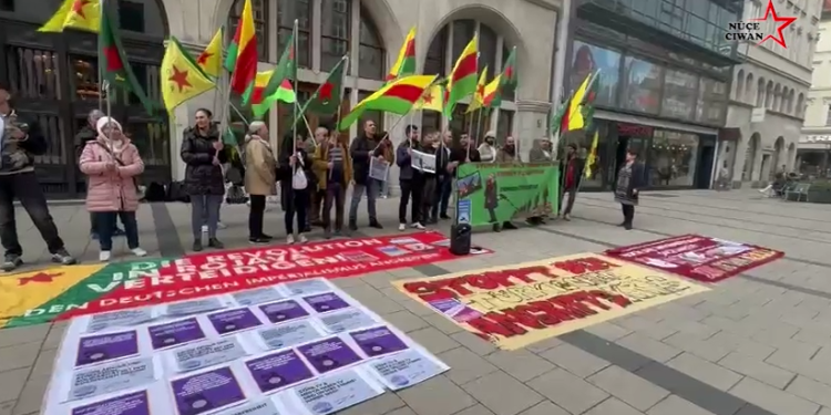 Kürt kanallarına yönelik saldırının protestoları devam ediyor