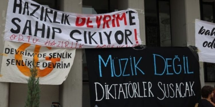ODTÜ’lüler ‘Devrim Yürüyüşü’nde ısrarcı: Direnişi büyüteceğiz
