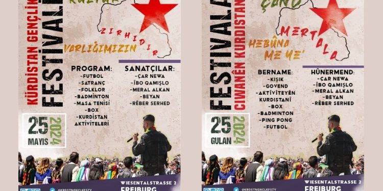 “KÜLTÜR VARLIĞIMIZIN ZIRHIDIR” şiarıyla Kurdistan Gençlik Festivali