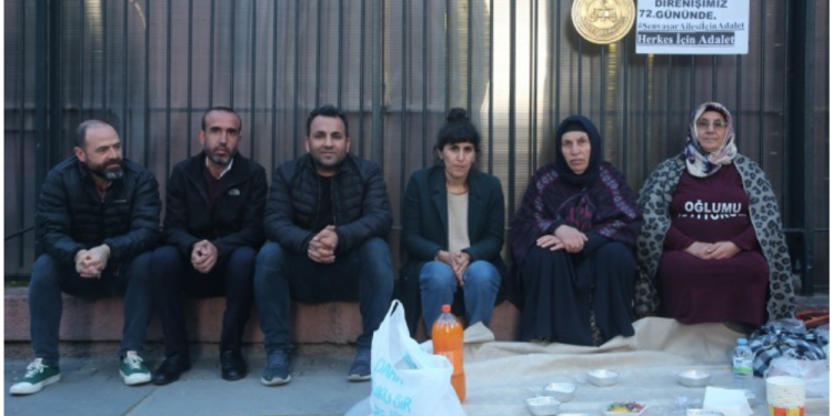 Emine Ana’nın adalet nöbeti 72’nci gününde