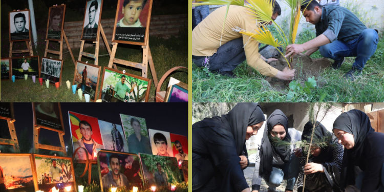 Reqa bölgesi gençleri ve genç kadınlarından 4 Nisan kutlamaları