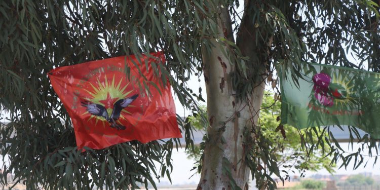 Minbicli gençler Önder Apo’nun hayatını anlatan broşürler dağıttı