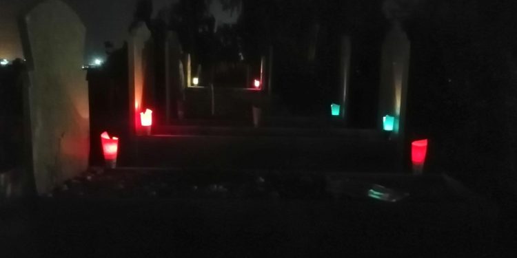 Kerkûk gençleri şehitliği yeniledi