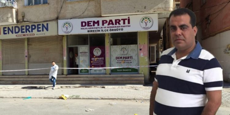 Bêrecûk’ta DEM Parti’ye silahlı saldırı: Begit’in kardeşi gözaltında