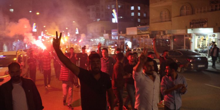 Curnê Reş gençliğinden DEM Parti’ye destek