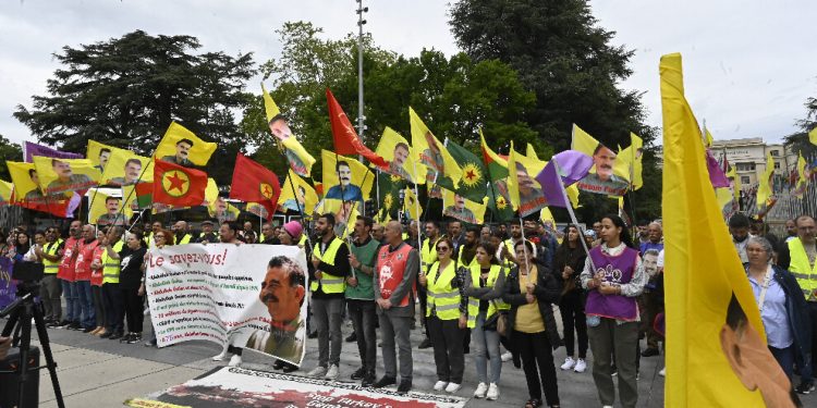 Cenevre eylemi: Bu zulme alışmayacağız