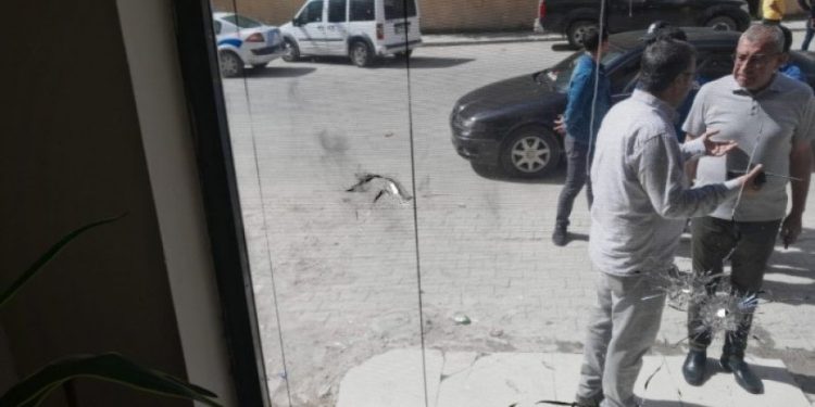 DEM Parti ilçe binasına ikinci saldırı