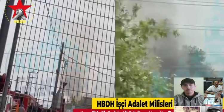 HBDH İşçi Adalet Milisleri, Kocaeli’de Bir Faşiste Ait Fabrikayı Ateşe Verdi