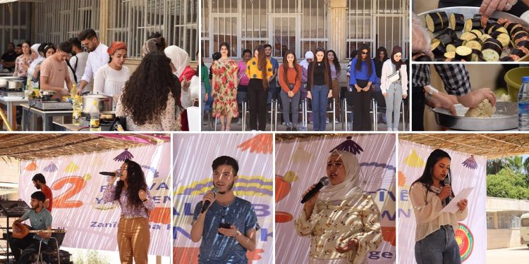 Rojava Üniversitesi Bahar Festivali başladı