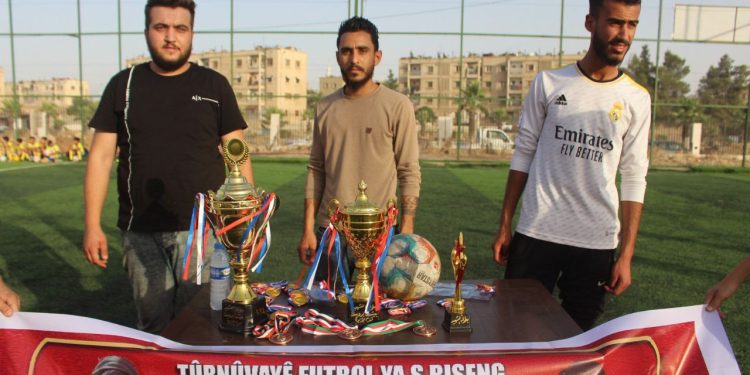 Şehit Bişeng Brusk anısına başlatılan turnuva sona erdi