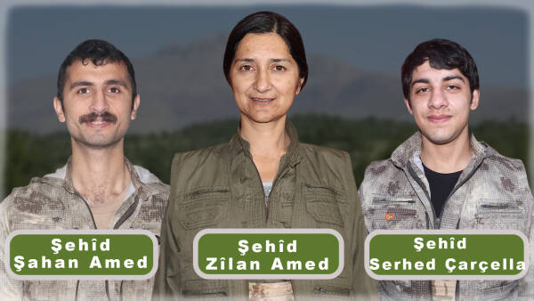 Şehit gerillaların kimlikleri açıklandı