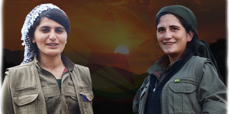 HPG, şehit 2 gerillayı saygıyla andı