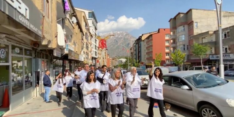 Demokrasi Yürüyüşçüleri Colemêrg’de